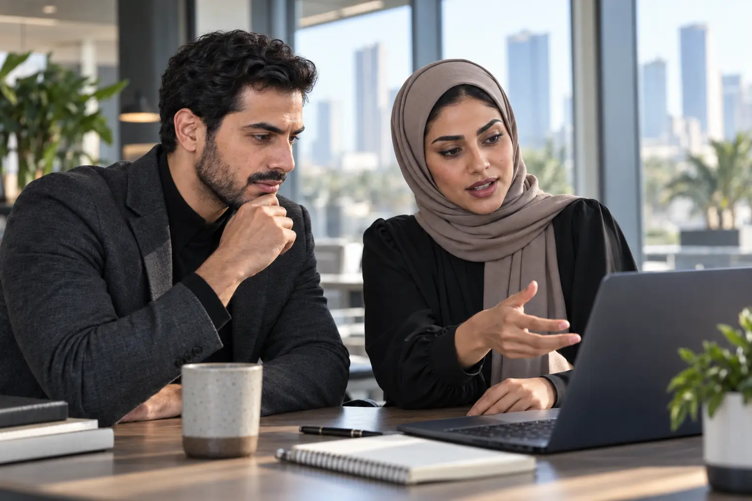 متخصصون تقنيون محليون يتعاونون على تطوير تطبيق
